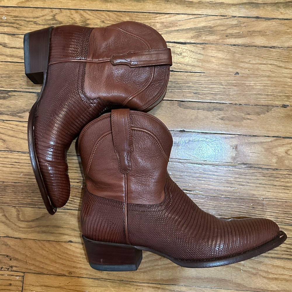 Women’s Tecovas Alligator Cowboy Boots - 10.5 (great condition!)